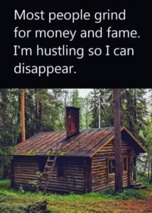 Hustling to Disappear