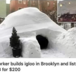 Igloo on AirBnB