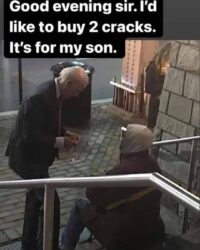 Joe Biden buying crack for his son