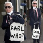 Karl Who Karl Lagerfeld tote bag