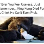 King Kong Died For A Chick He Can't Even Fuck
