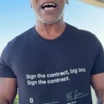 Mike Tyson Sign The Contract Big Boy Shirt