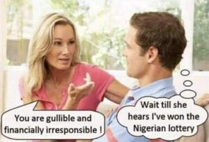 Nigerian lottery winner