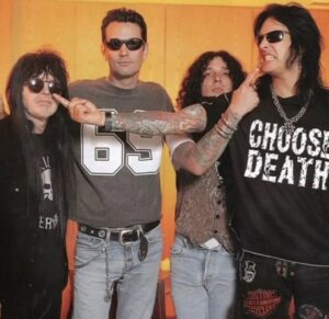 Nikki Sixx CHOOSE DEATH shirt