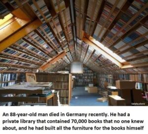Secret Library 70,000 books