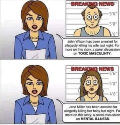 TOXIC MASCULINITY or MENTAL ILLNESS