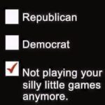 Who do you vote for?