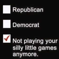 Who do you vote for?