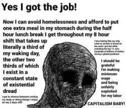 Yes I Got The Job - Capitalism Baby