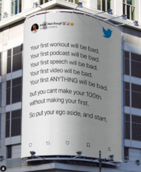 Your first ANYTHING will be bad
