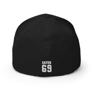 Alternative view of PUSSY EATER 69 (Front + Back) Embroidered Baseball Cap