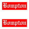 Bompton Sticker Pack
