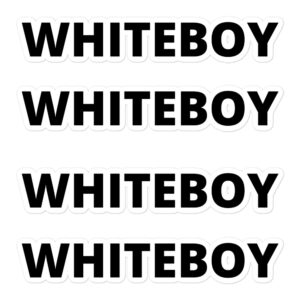 WHITEBOY Sticker Pack