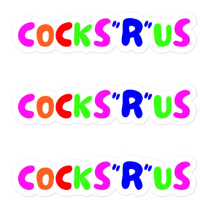 COCKS-R-US Sticker Pack