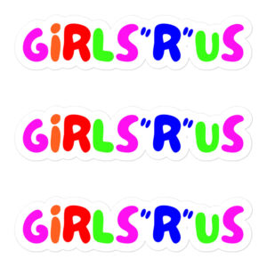 GIRLS-R-US Sticker Pack