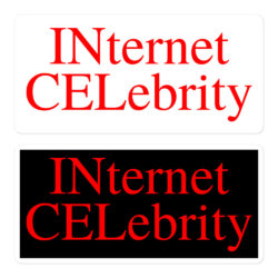 INCEL INternet CELebrity Sticker Pack