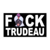 Fuck Trudeau - Blackface Trudeau sticker