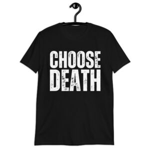 Alternative view of Nikki Sixx CHOOSE DEATH shirt