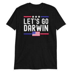 Let's Go Darwin USA Flag version shirt
