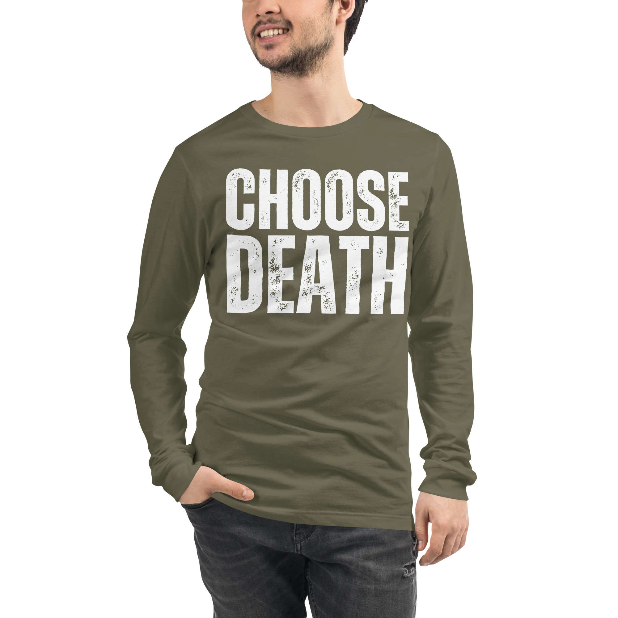 Nikki Sixx CHOOSE DEATH Long Sleeve Shirt - Image 8