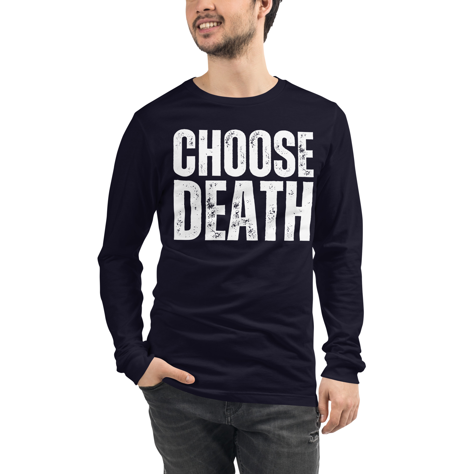 Nikki Sixx CHOOSE DEATH Long Sleeve Shirt - Image 3