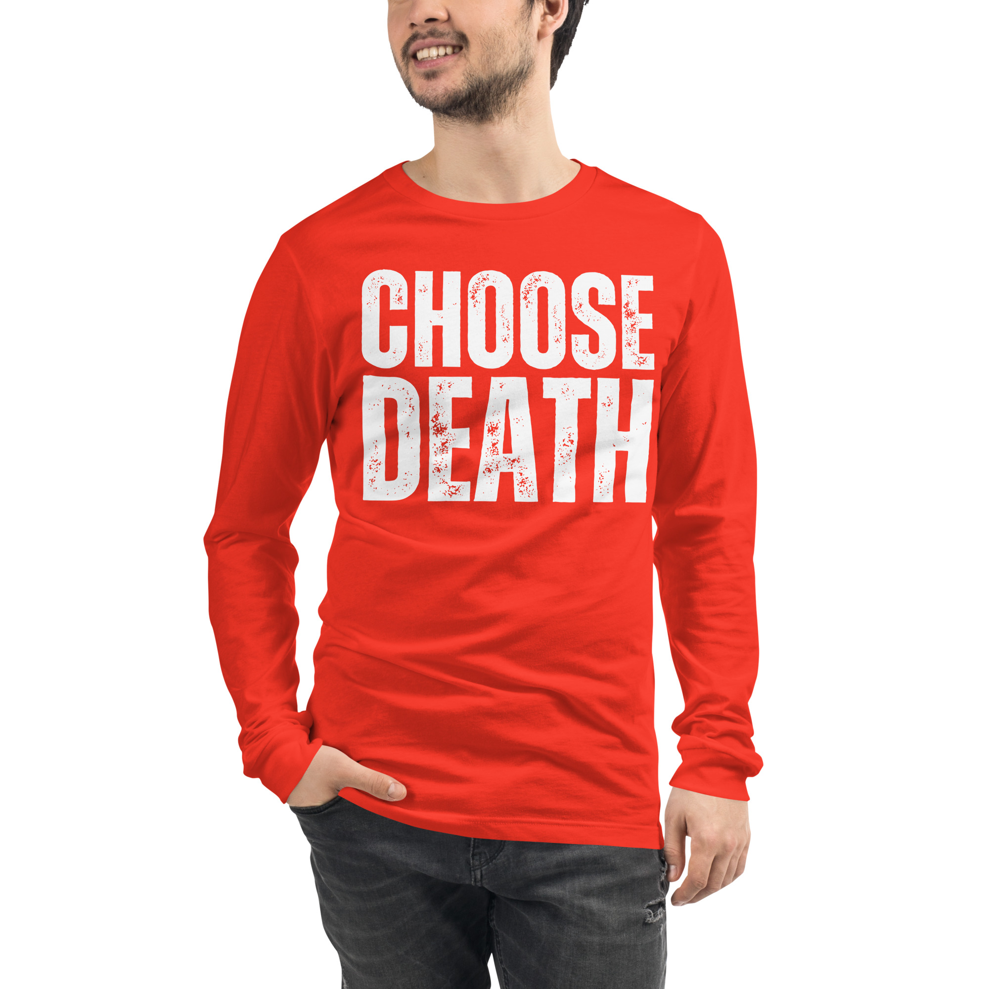 Nikki Sixx CHOOSE DEATH Long Sleeve Shirt - Image 7