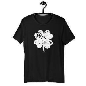 Goth St Paddy's - Irish Goth Distressed Clover t-shirt