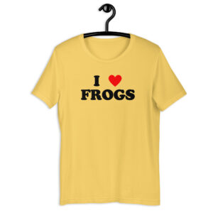 I Love FROGS T-shirt