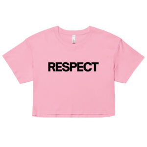 Selena Gomez RESPECT Relaxed Fit Crop Top