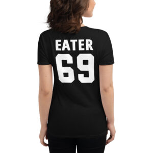 Alternative view of PUSSY EATER 69 (Front + Back) Women's t-shirt