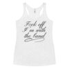Pamela Anderson Fuck Off I'm With The Band shirt (censored version)