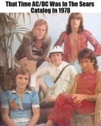 AC/DC Sears catalog 1978