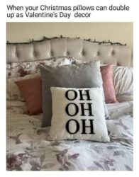 Christmas & Valentine's Day Pillow