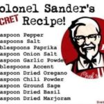 Colonel Sander's SECRET Recipe