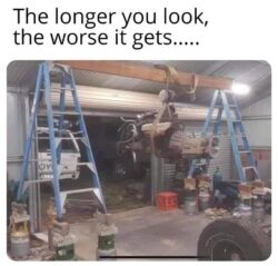 Dangerous Setup in the Garage