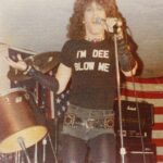 Dee Snider of Twisted Sister in late 70's before they got big