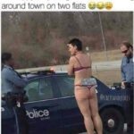 Driving Around On Two Flats