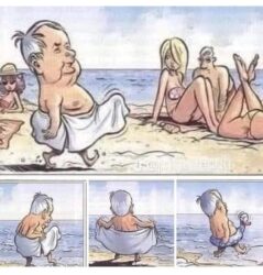 Erection At The Beach