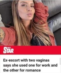 Escort with Two Vaginas