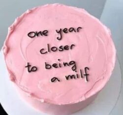 Future MILF Birthday Cake