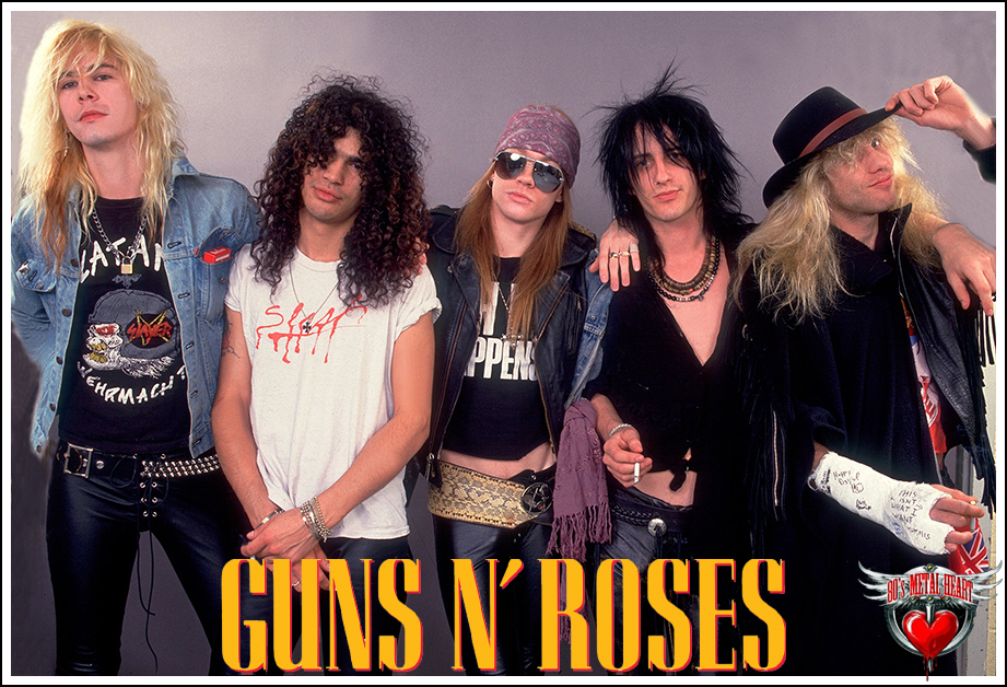 GUNS N ROSES Best Sunset Strip Band