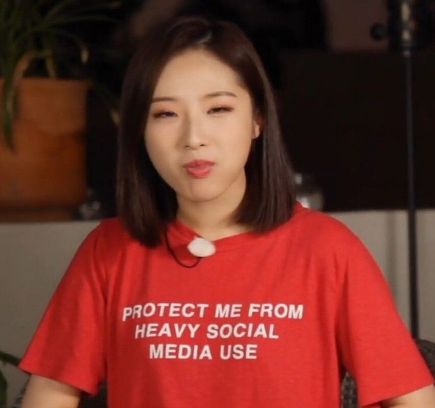 Haseul (LOONA) Protect Me From Heavy Social Media Use shirt