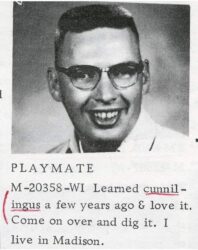 He Learned Cunnilingus