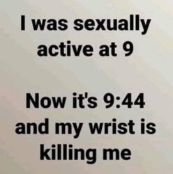 I Was Sexually Active At 9