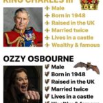 KING CHARLES III and OZZY OSBOURNE
