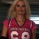 Caylian Curtis / Kathy Lee cheerleader 69 touch football
