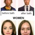 MEN vs WOMEN Before and After Bath