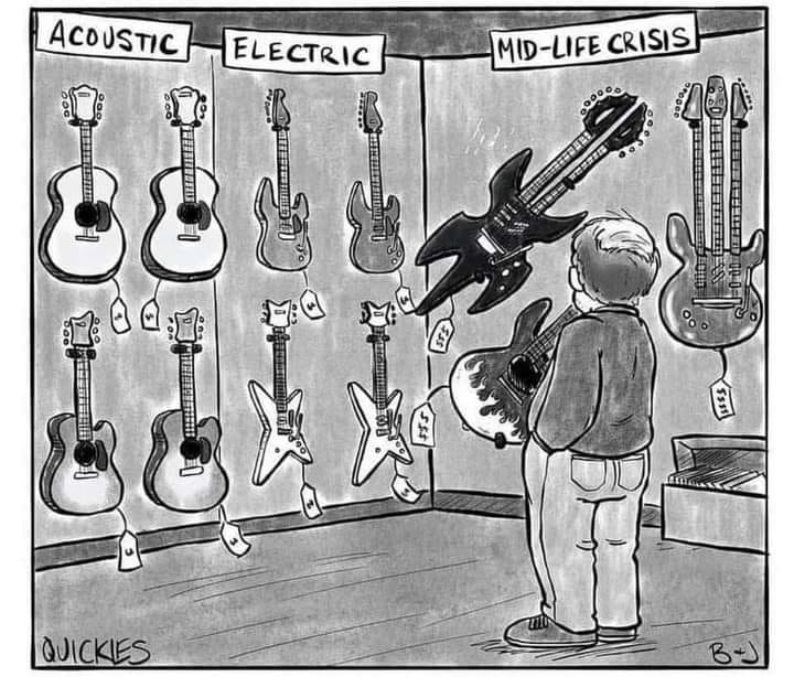 MID-LIFE CRISIS GUITARS
