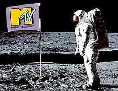 MTV went on the air