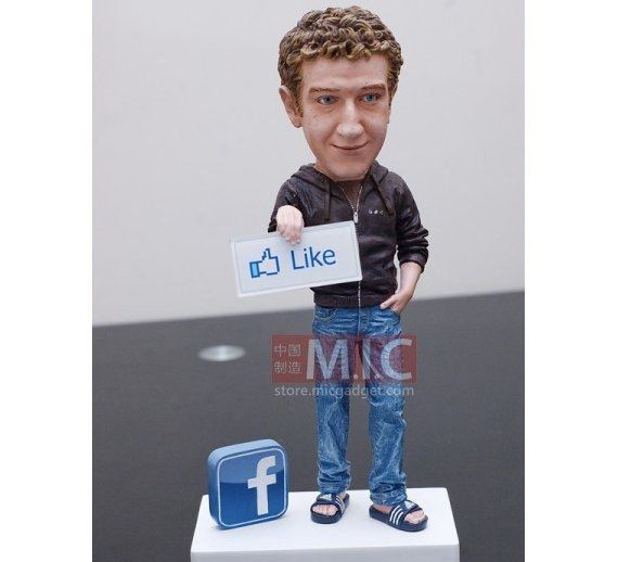 Mark Zuckerberg action figure